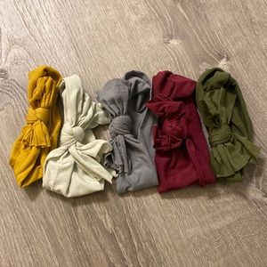 Set of 5 Baby Girl Bows